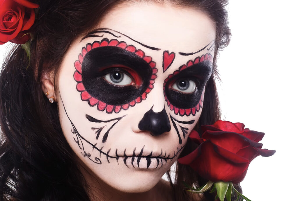 Halloween 2 face painting for halloween